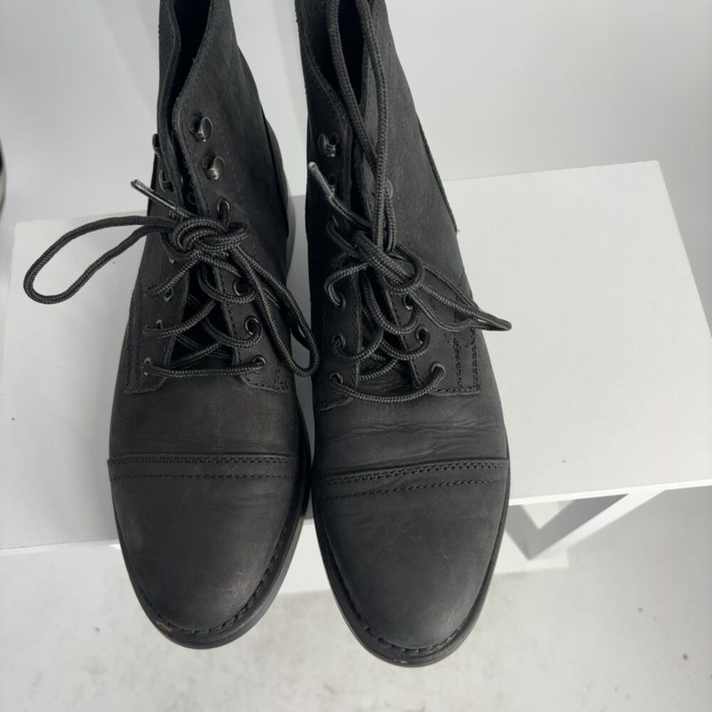 Thursday Boot Company Leather Cap Toe Combat Shoes